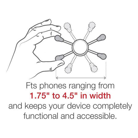 RAM RAIL U-BOLT SHRT RAM X-GRIP 5" PHABLETS 