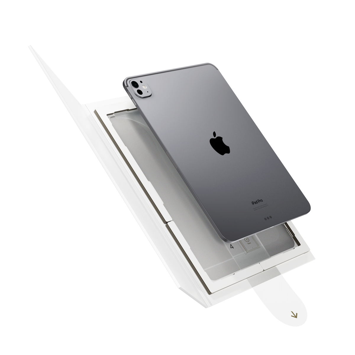 Epico Paper Texture Glass Screen Protector iPad Pro 13" M4/ M5 s aplikátorom 