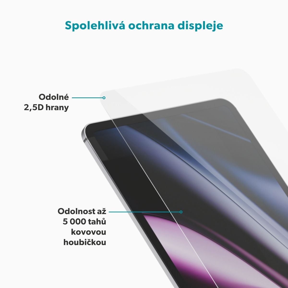 Epico Glass Screen Protector iPad 10, 9 "/ 11" (A16) s aplikátorom 