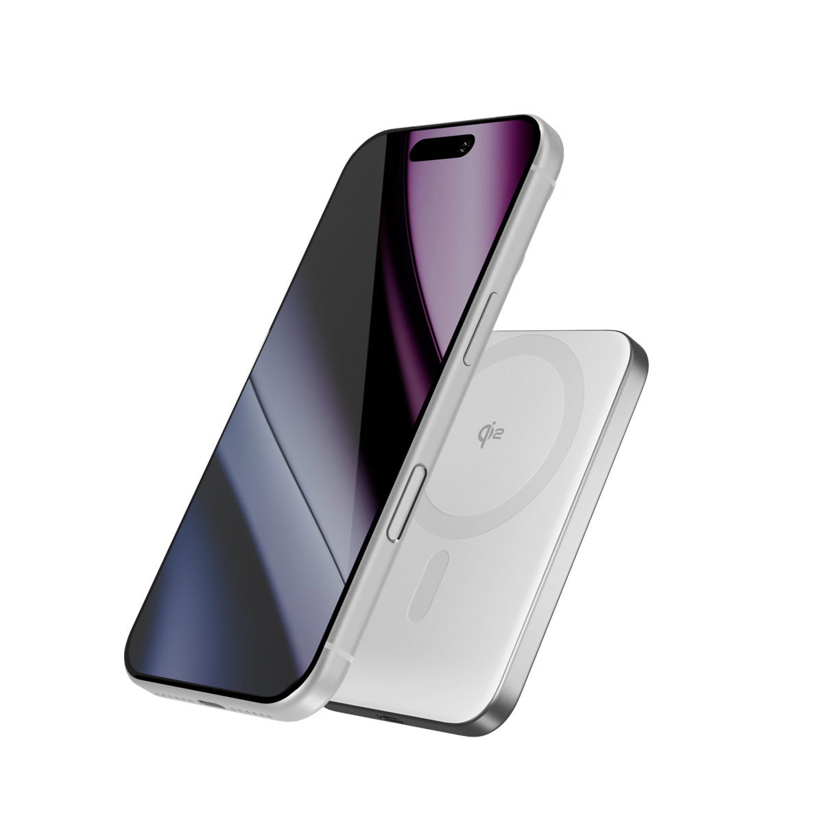 Epico Qi2 5000mAh Alu Mag+ PowerBanka EM51 - strieborná 