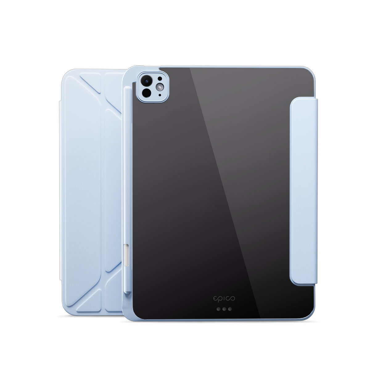 Epico Flip Case iPad Pro 12, 9" (2018-2022)/ Air 13" M2-M4 - svetlo modrá 