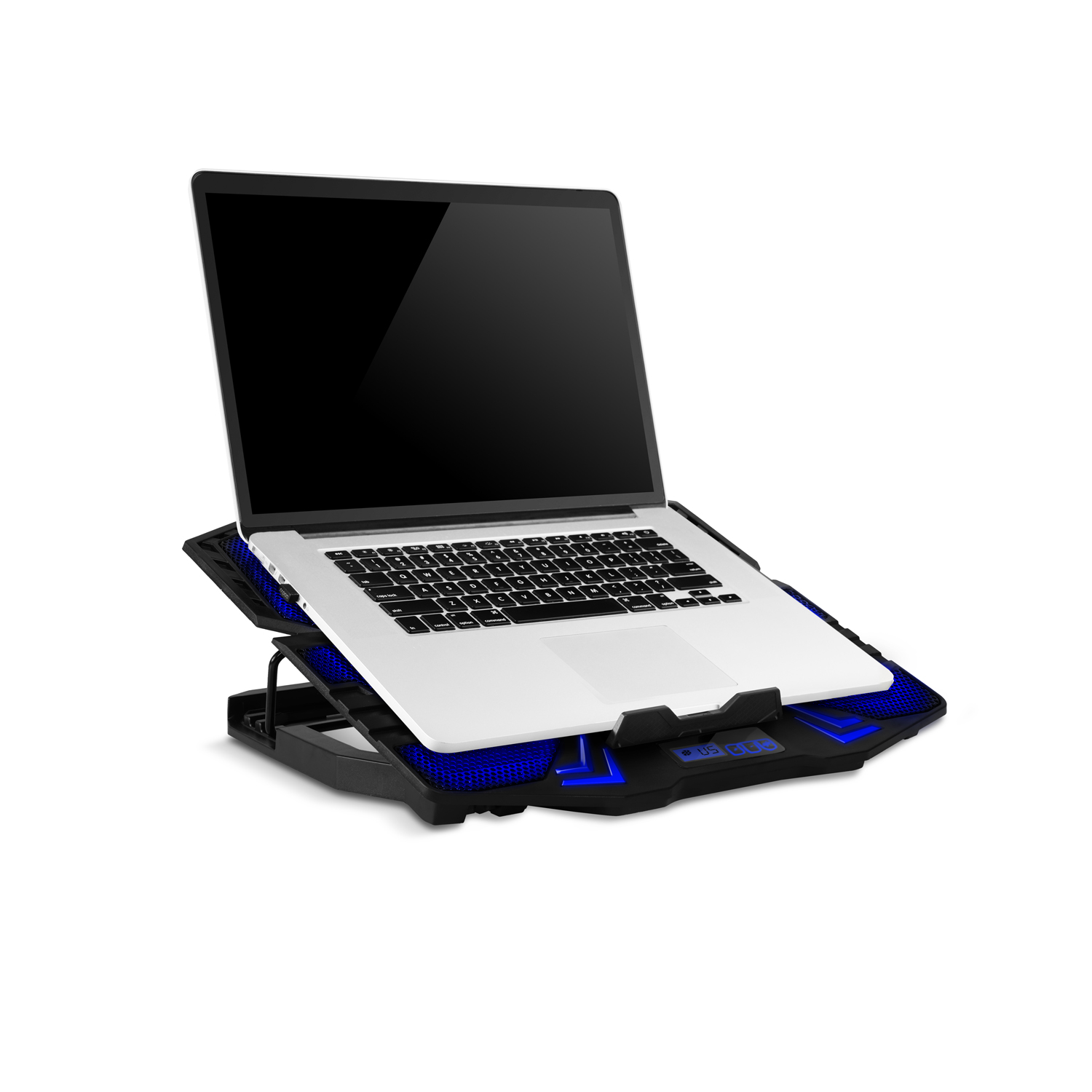 EVOLVEO Ania 5, chladiaca podložka pre notebook, 5x ventilátor, modré podsvietenie 