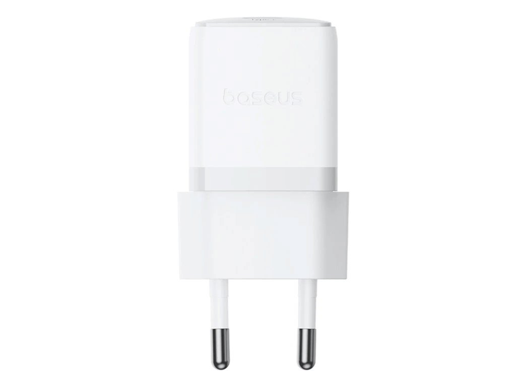 Baseus Palm Fast Nabíjačka USB-C 20W + Dátový Kábel USB-C/ USB-C 1m White 