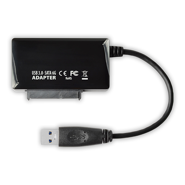 AXAGON ADSA-FP3, USB 5Gbps - SATA 6G, 3.5" HDD FASTport3 adaptér, vrátane AC napájača 