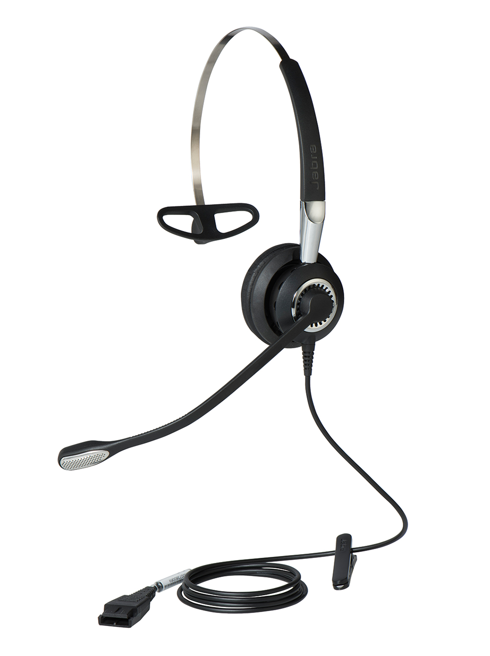 Jabra BIZ 2400 II/ Mono/ QD/ Drôt/ Čierna-strieborná 
