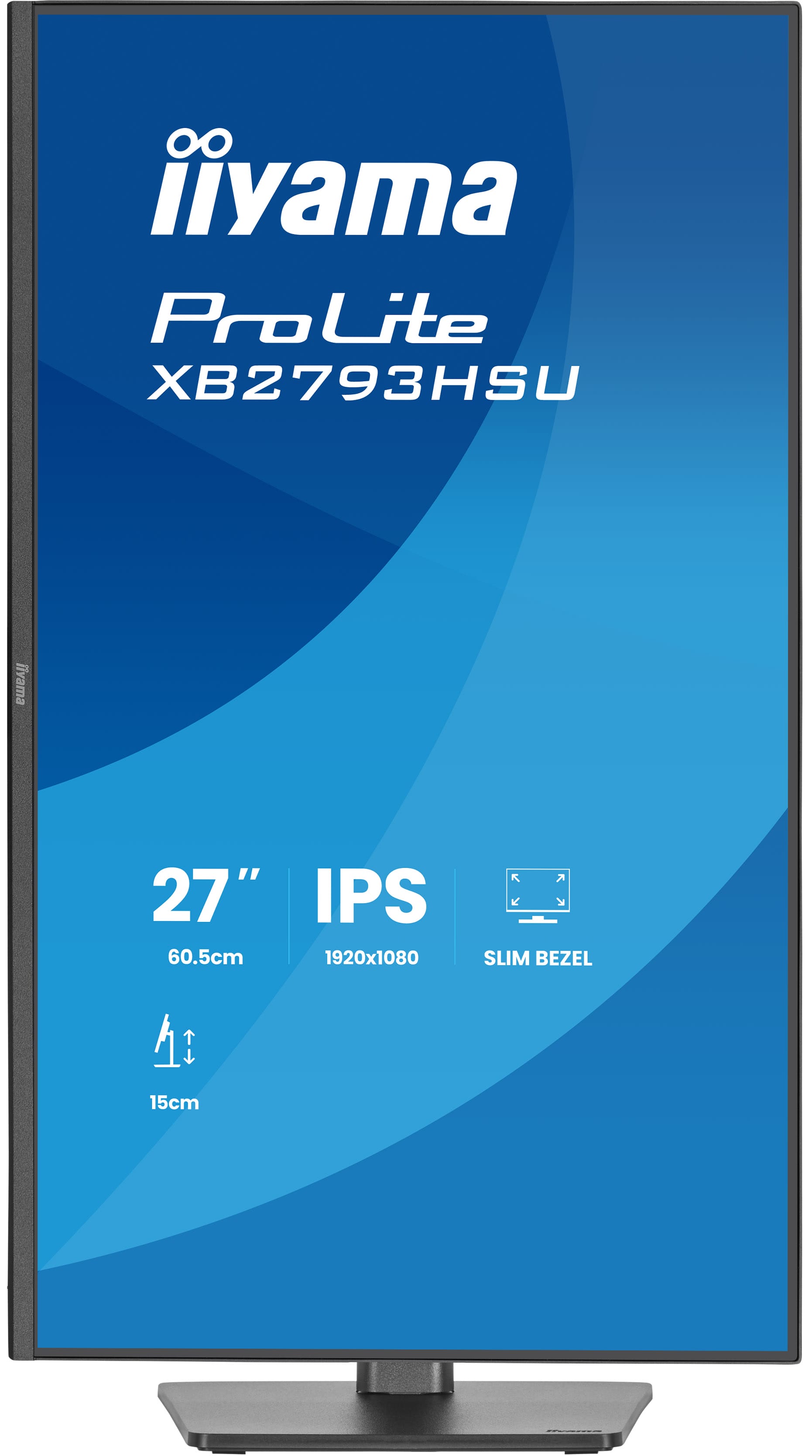 iiyama ProLite/ XB2793HSU-B1/ 27"/ IPS/ FHD/ 120Hz/ 1ms/ Čierna/ 3R 
