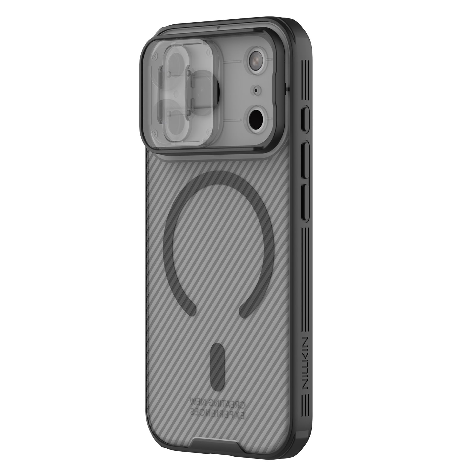 Nillkin CamShield PRO Magnetic Zadný Kryt pre Apple iPhone 17 Pro/ 18 Pro Transparent Black 