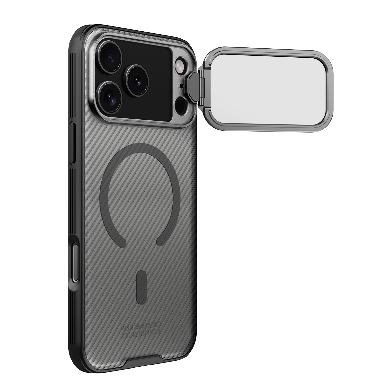 Nillkin CamShield Prop Magnetic Zadný Kryt pre Apple iPhone 17 Pro Max/ 18 Pro Max Transparent Black 