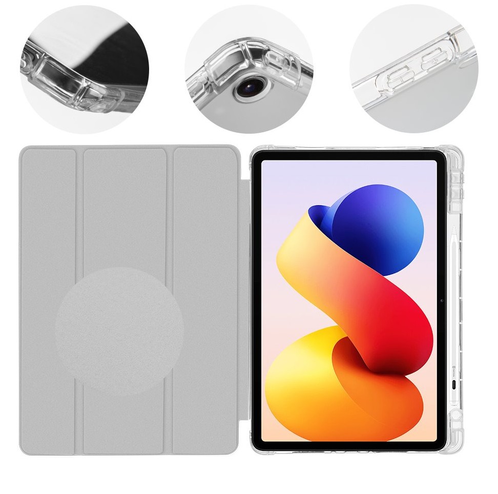 OBAL:ME MistyTab Puzdro pre Xiaomi Redmi Pad 2 Pro Light Gray 