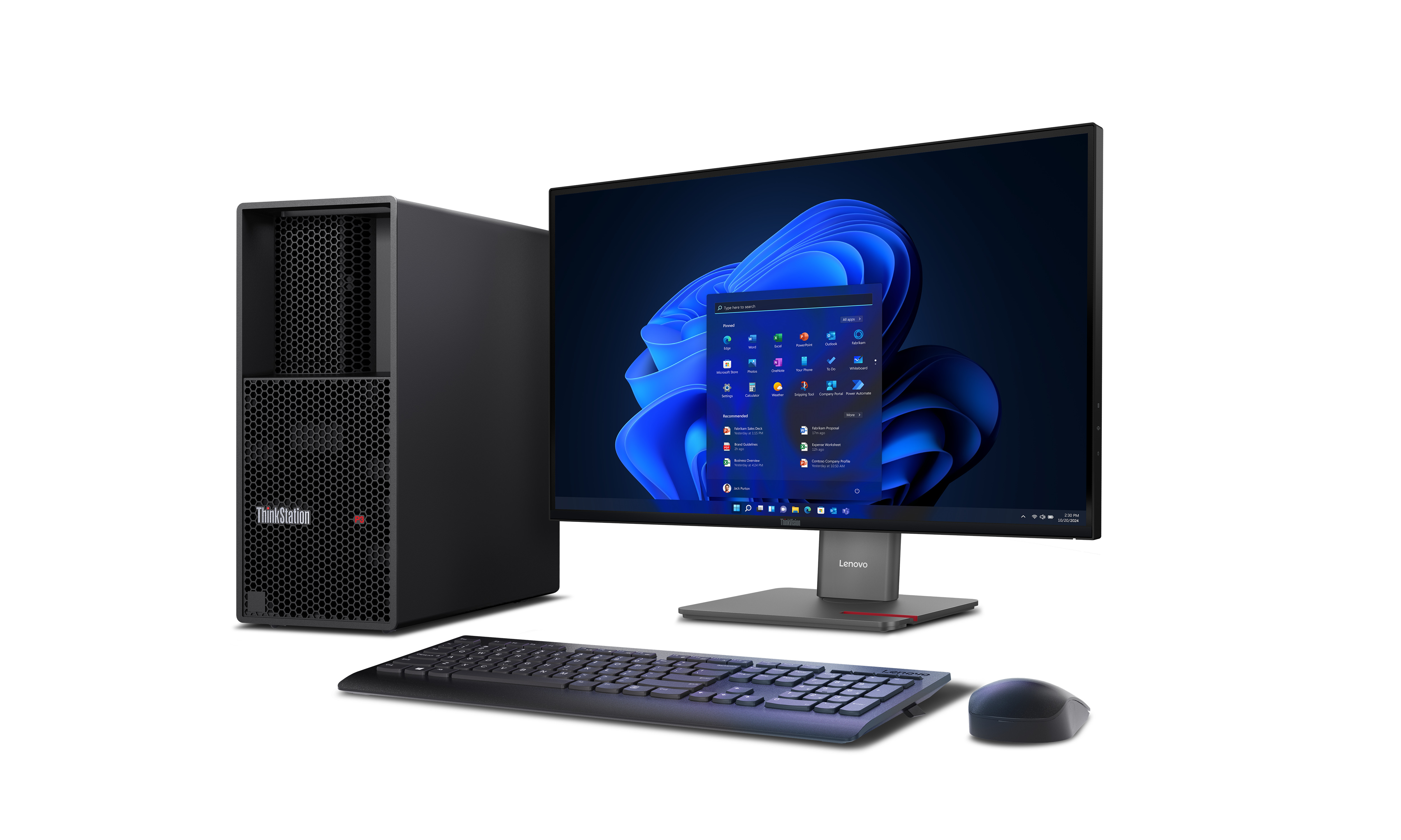 Lenovo ThinkStation P/ P3 Gen 2/ Tower/ U7-265K/ 32GB/ 512GB/ Intel int/ W11P/ 3ROn-Site 