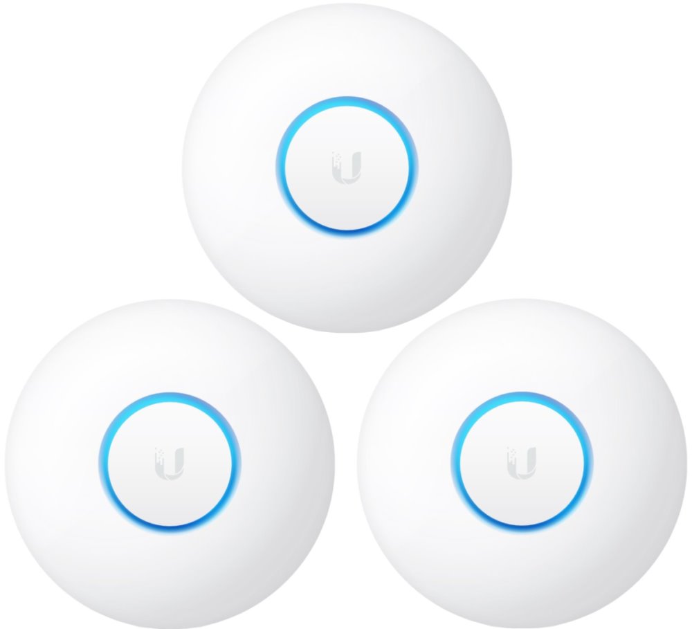 Ubiquiti UAP-nanoHD-3 - Compact UniFi Wave2 AC AP, bez PoE adaptéra, 3-pack