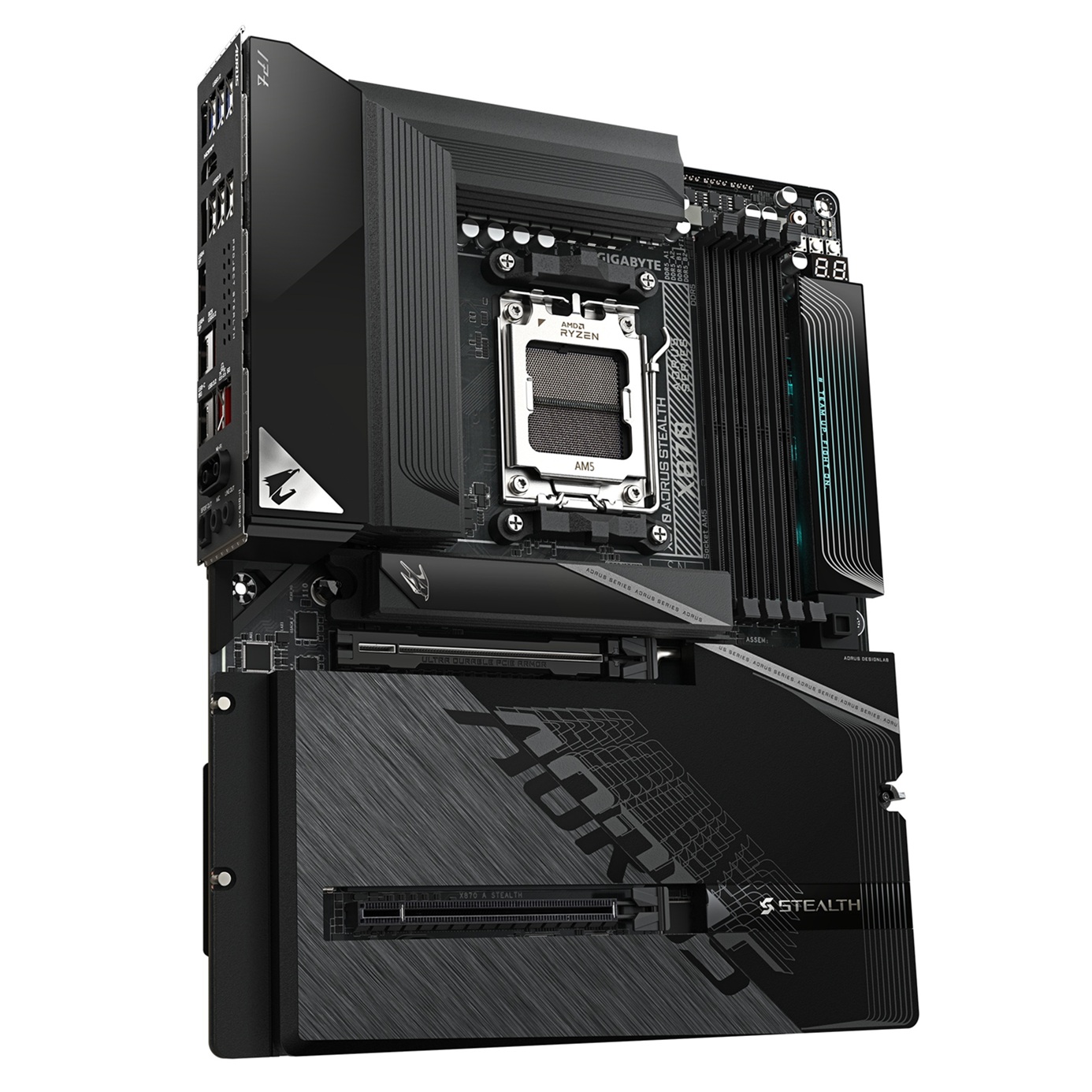 GIGABYTE X870 AORUS STEALTH/ AM5/ ATX 