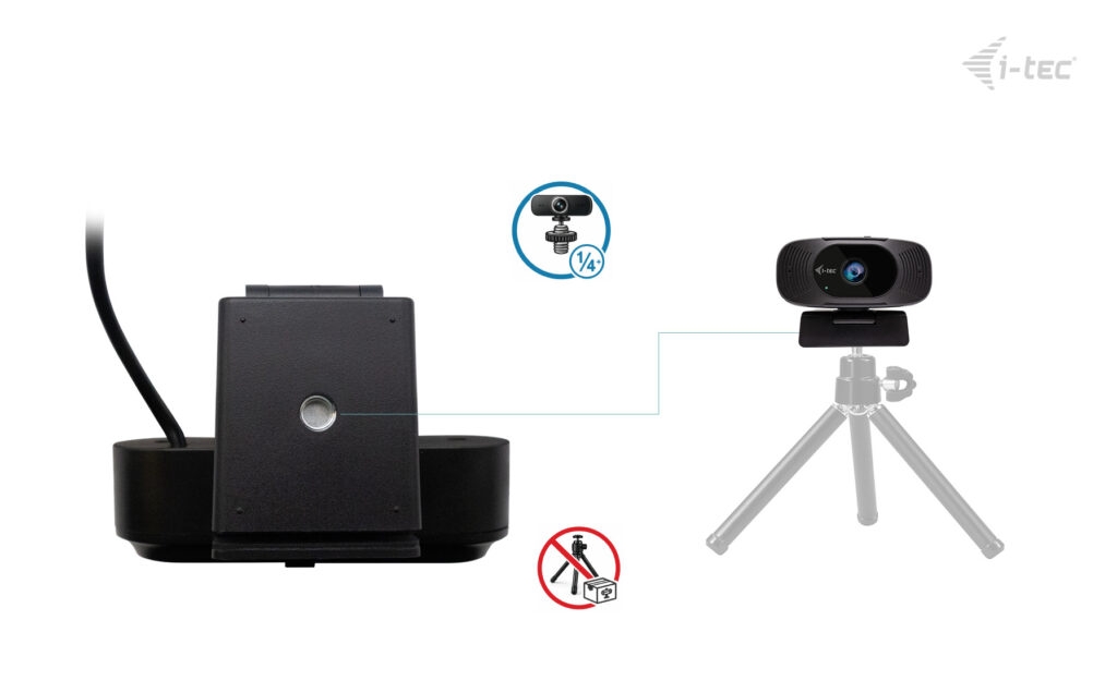 i-tec SOLOMON 300 4K Webcam 