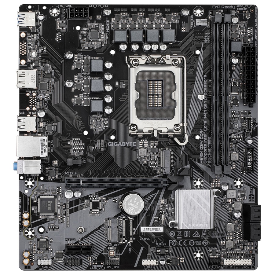 GIGABYTE H610M D3W DDR4/ LGA 1700/ mATX 