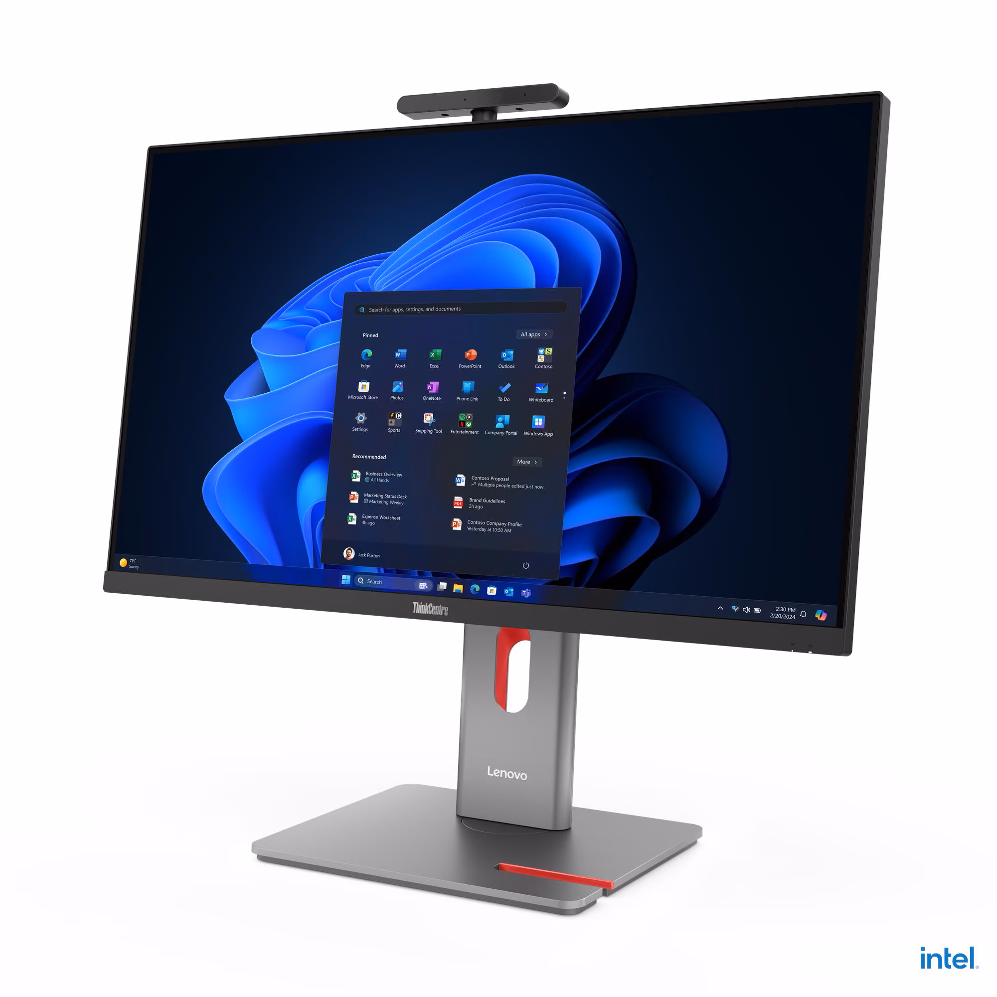 Lenovo ThinkCentre M/ M90a Pro Gen 6/ 27"/ QHD/ Intel® Core™ Ultra 5 225/ 16GB/ 512GB/ Intel int/ W11P/ Čierna 