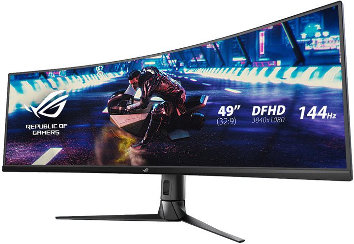 Asus/ XG49VQ/ 49"/ VA/ 3840x1080/ 144Hz/ 4ms/ Black/ 3R 