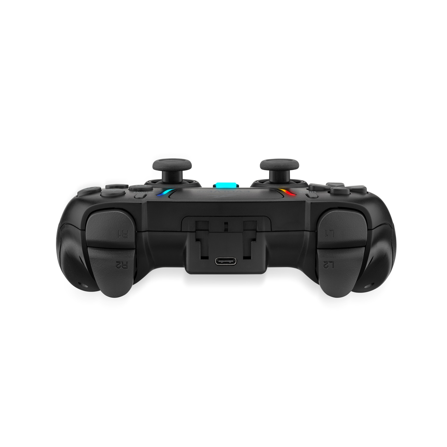 EVOLVEO Ptero2, bezdrôtový & drôtový gamepad pre PC, PS3/ 4/ 5, iOS, Android, Switch, čierny 