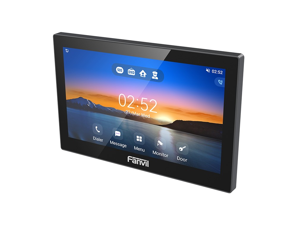 Fanvil i505W Android vnútorná 7" dotyková stanica, 2x SIP, Wi-Fi 