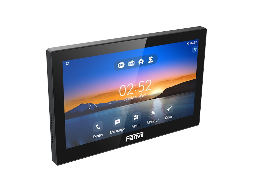 Fanvil i505W Android vnútorná 7" dotyková stanica, 2x SIP, Wi-Fi 