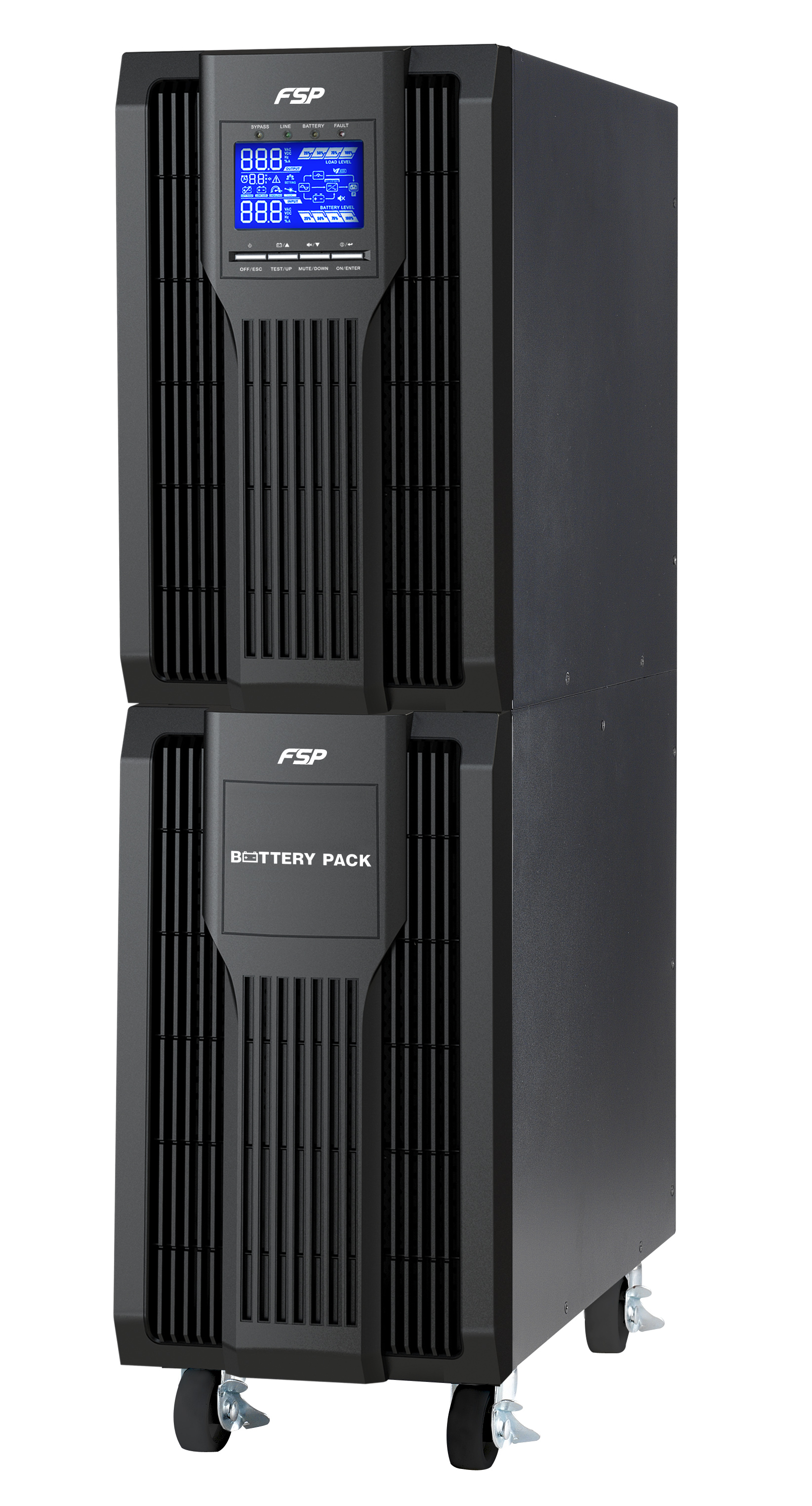 FSP UPS CHAMP 6K veža, 6000 VA/ 5400 W, online 
