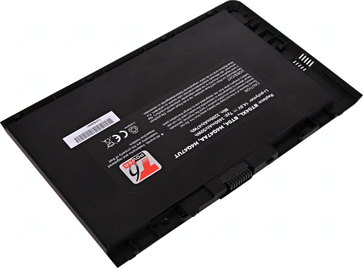 Batéria T6 Power pre HP EliteBook 9470m, EliteBook Folio 9470m, 3400mAh, 50Wh, 4cell, Li-pol 