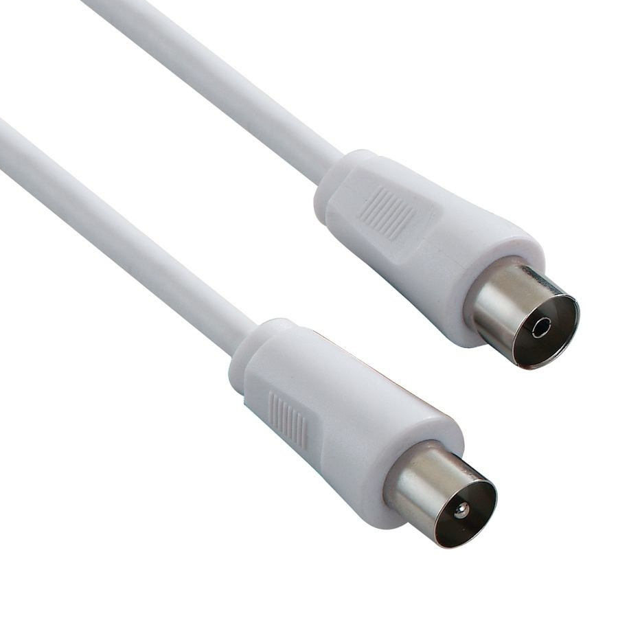 PremiumCord TV prepojovací kábel M/ F 75 Ohm 3m