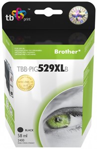 Ink. kaz. TB komp. s Brother LC529/ 539 PIG BK Nová