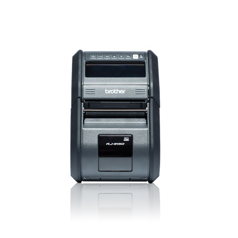 Tlačiareň účteniek BROTHER RJ-3150 ( termotlač,  80mm účtenka,  USB bluetooth WIFI 32MB )