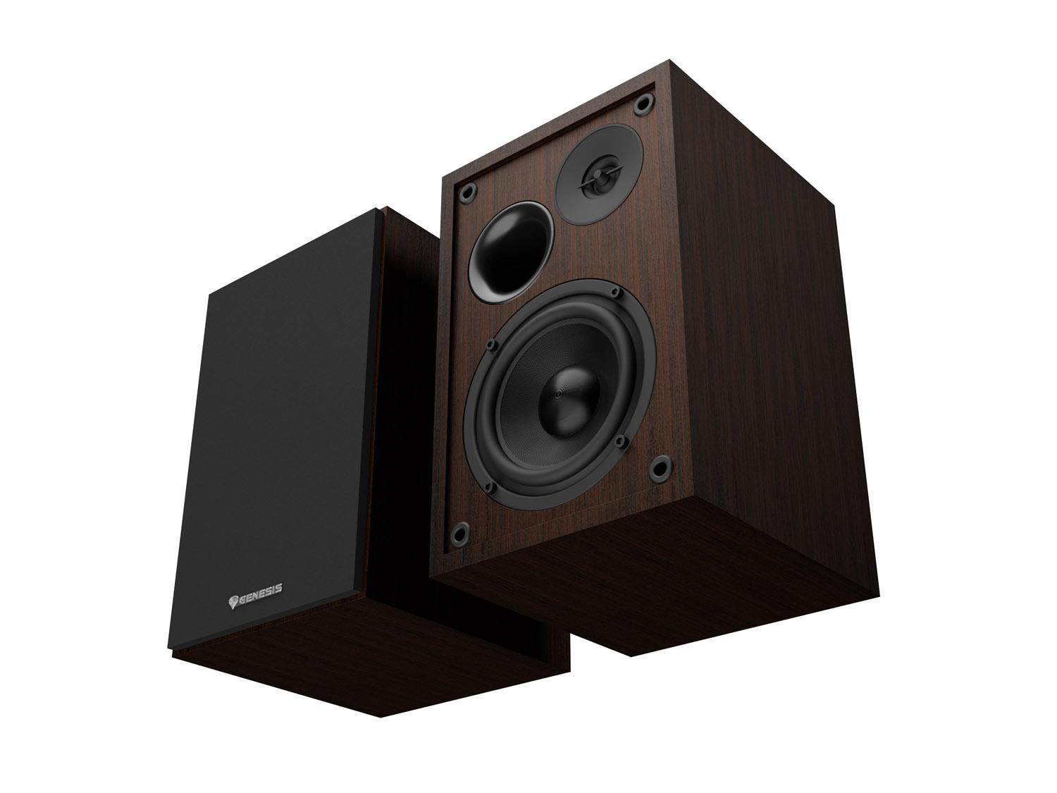 Herné reproduktory Genesis ARSEN 302BT/ Stereo/ 20W/ Hnedá 