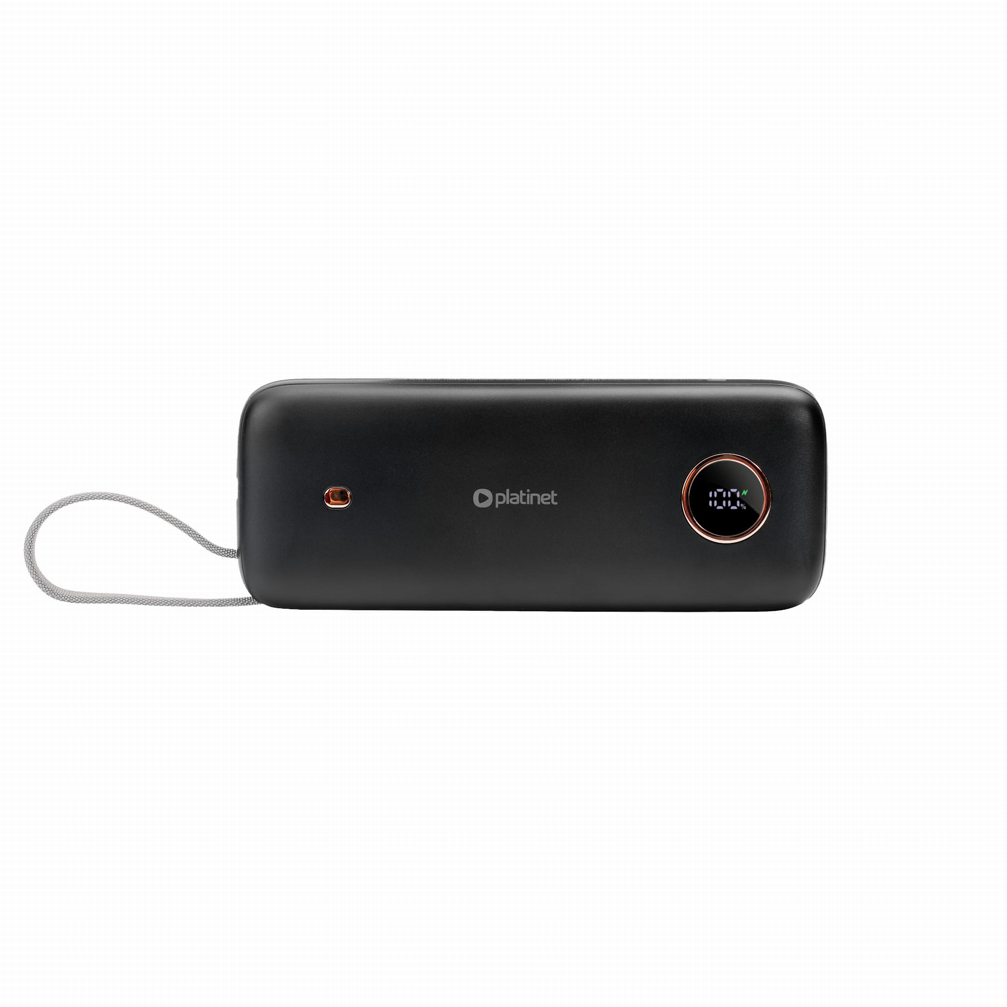 Platinet Powerbanka 20000 mAh 70W Power Delivery, 1xUSB-C, 1xUSB-A, kábel USB-C 1m, čierna 