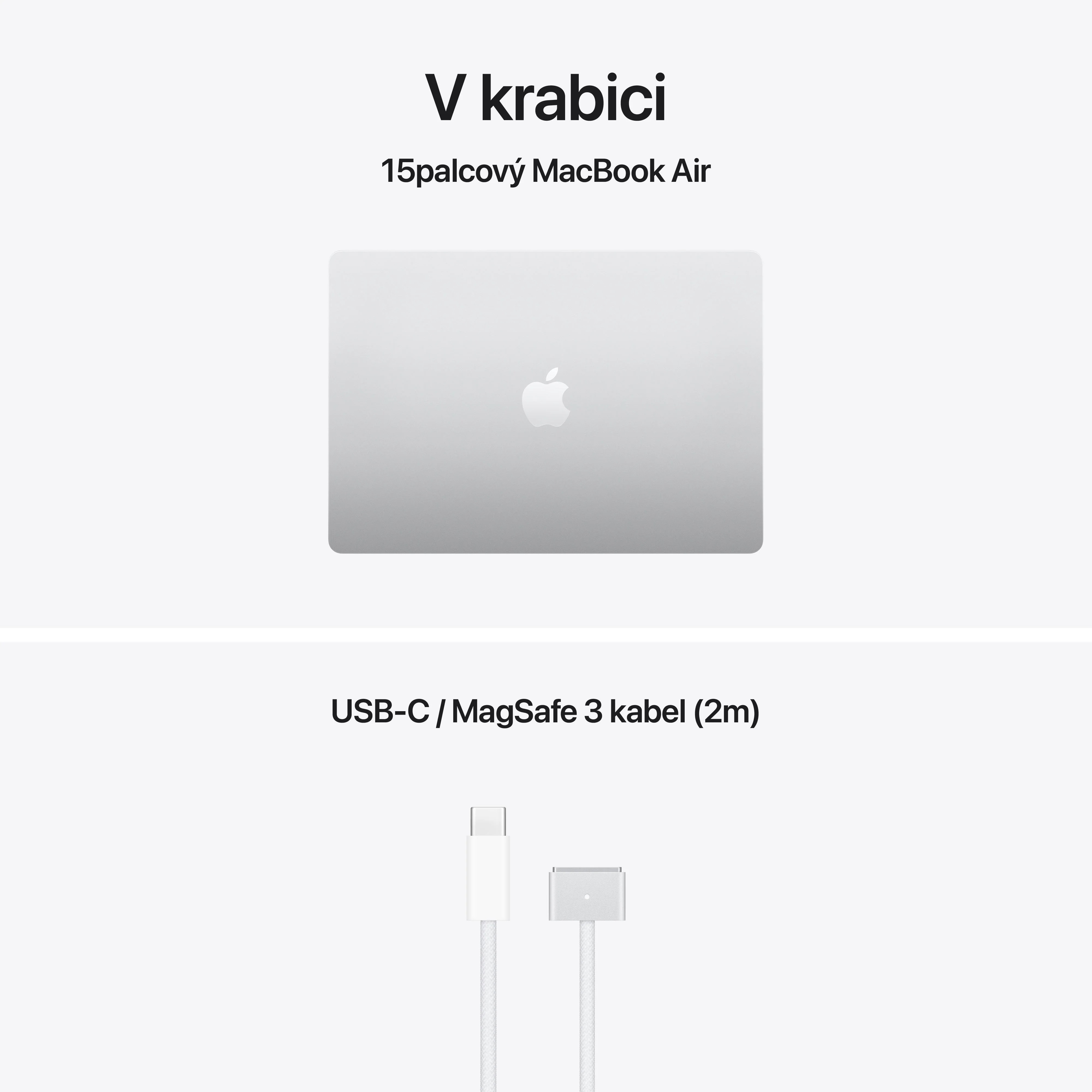 Apple MacBook Air 15"/ M5/ 15, 3"/ 2880x1864/ 24GB/ 1TB/ M5/ Tahoe/ Silver/ 1R 