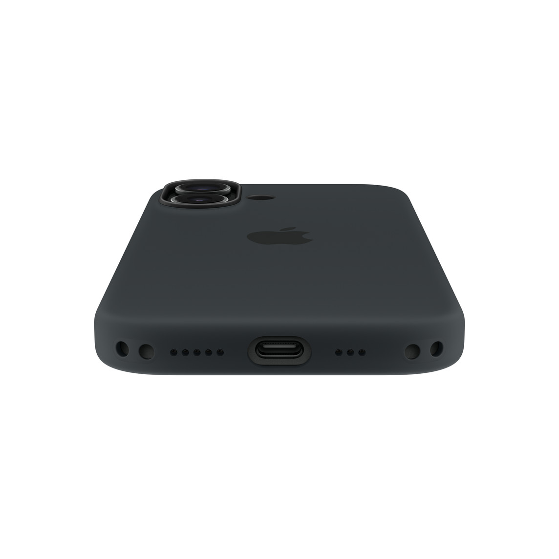 iPhone 17 Silicone Case with MS – Vanilla / SK 
