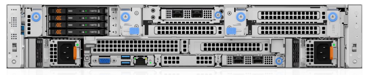 Dell server PowerEdge R570 6517P/ 32GB/ 2x960 SSD/ 16x2, 5"/ H965i/ 3NBD Basic/ 2x 1100W 