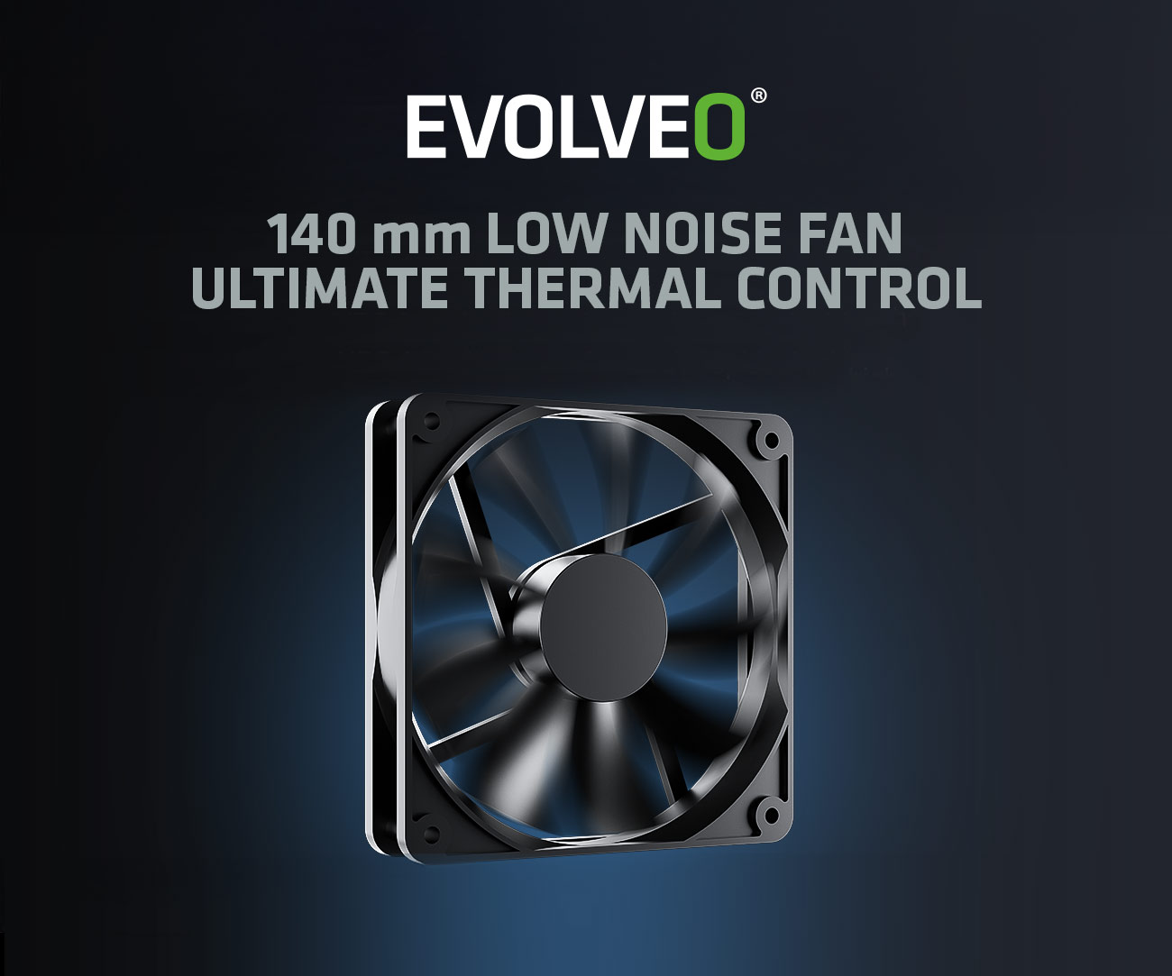 EVOLVEO P1000, 1000W/ ATX 3.1/ 80+ PLATINUM/  