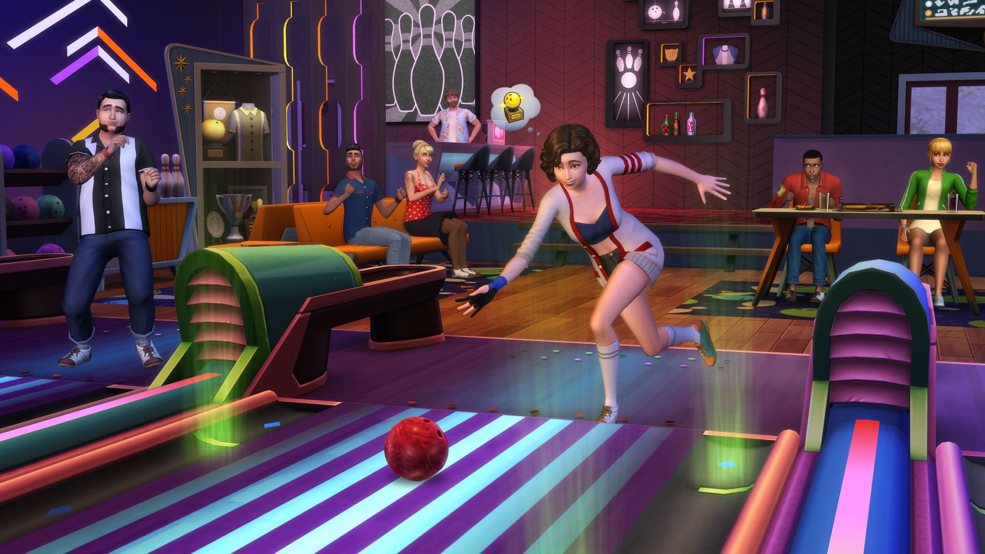 ESD The Sims 4 Bowlingový večer 