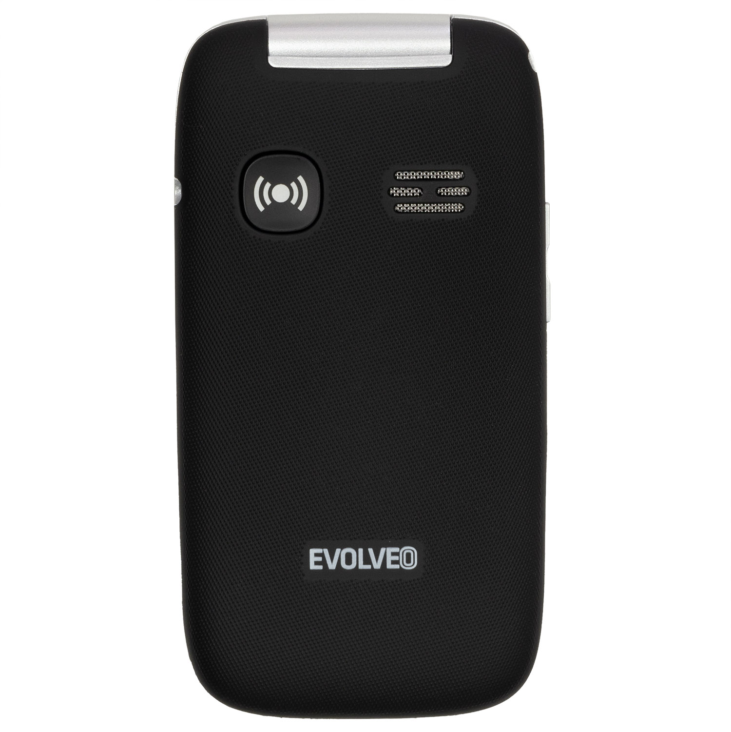 EVOLVEO EasyPhone FS, vyklápací telefón 2.8" pre seniorov s nabíjacím stojanom (čierna farba) 