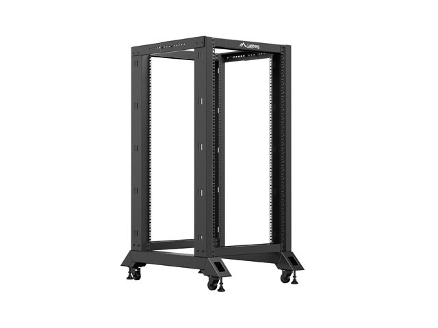 LANBERG OTVORENÝ RACK 22U 600X800 ČIERNY V2 