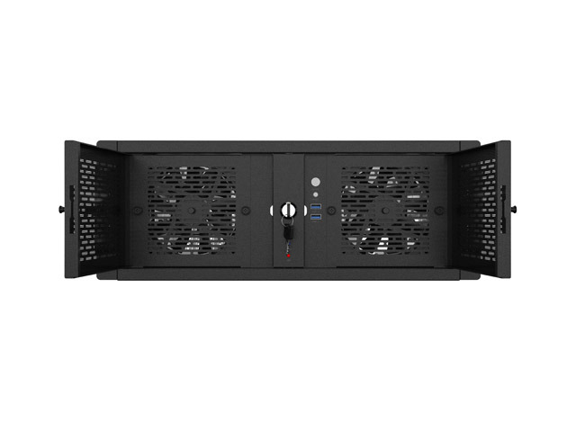 LANBERG SERVEROVÉ ŠASI PRO MONTÁŽ DO RACKU ATX 520/ 12 19"/ 4U 