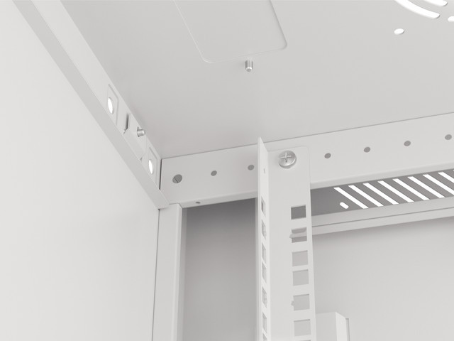 LANBERG 19" RACKOVÁ SKRIŇA PRO MONTÁŽ NA STENU 18U/ 600X450 (FLAT PACK) ŠEDÁ V2 