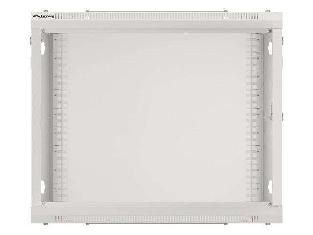LANBERG RACKOVÁ SKRIŇA 19" PRO MONTÁŽ NA STENU 9U/ 600X600 (FLAT PACK) V2 ŠEDÁ 