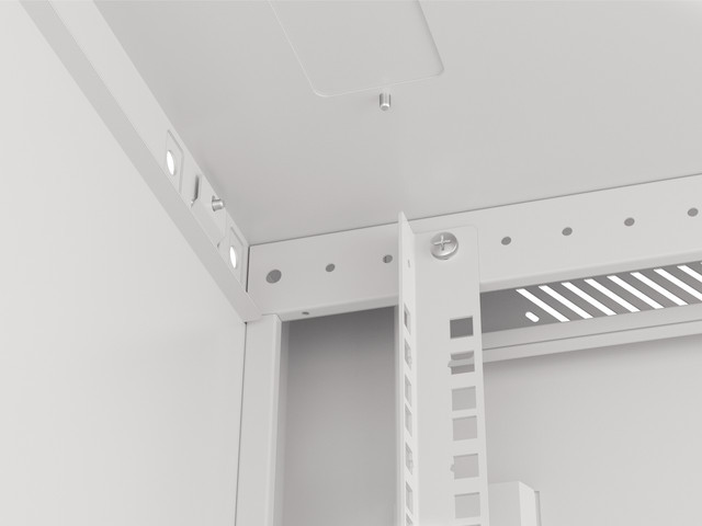 LANBERG RACKOVÁ SKRIŇA 19" PRO MONTÁŽ NA STENU 9U/ 600X600 (FLAT PACK) V2 ŠEDÁ 