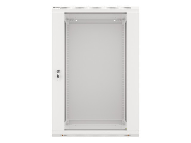 LANBERG 19" RACKOVÁ SKRIŇA PRO MONTÁŽ NA STENU 18U/ 600X600 (FLAT PACK) ŠEDÁ V2 