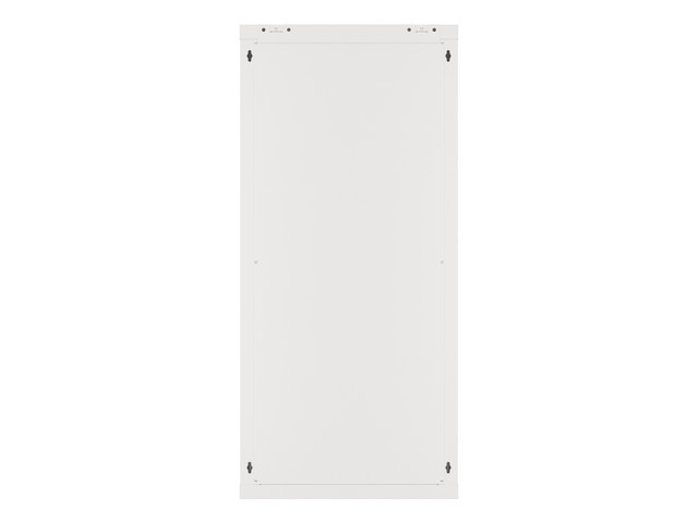 LANBERG RACKOVÁ SKRIŇA 19" NÁSTENNÁ 27U/ 600X600 (FLAT PACK) S PRESKLENÝMI DVERAMI ŠEDÁ V2 