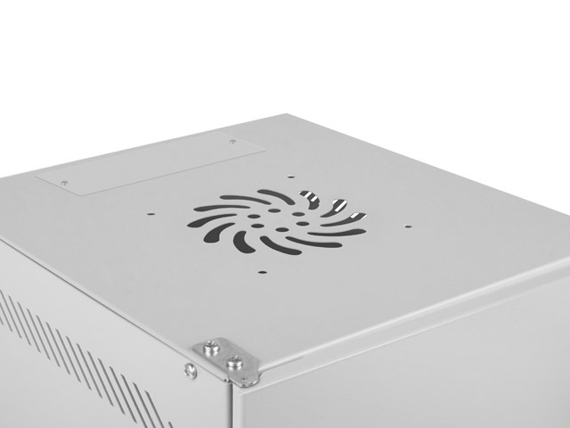 LANBERG RACKOVÁ SKRIŇA 10" PRO MONTÁŽ NA STENU 9U/ 280X310 PRO VLASTNÚ MONTÁŽ S KOVOVÝMI DVERAMI ŠEDÁ 