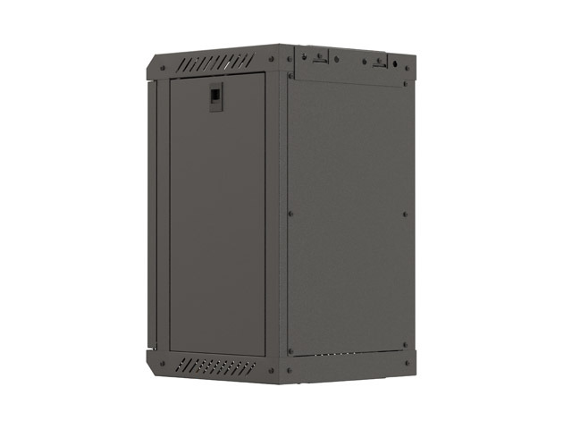 LANBERG RACKOVÁ SKRIŇA 10" NÁSTENNÁ 9U/ 300X300 (FLAT PACK) S PRESKLENÝMI DVERMI ČIERNA 