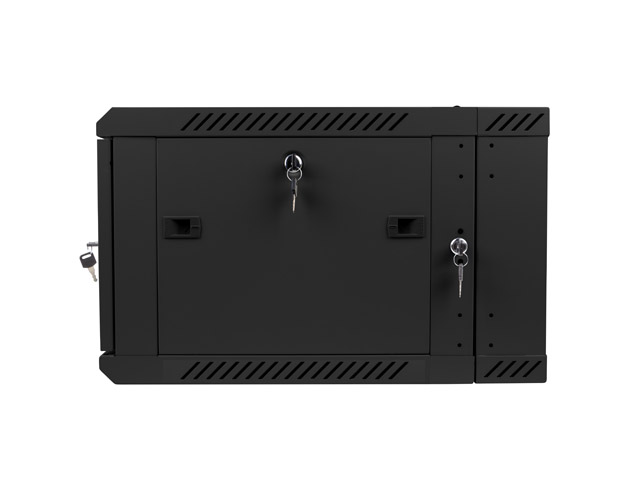 LANBERG RACKOVÁ SKRIŇA 19" DVOJDIELNA NÁSTENNÁ 6U/ 600X600 (FLAT PACK) ČIERNA 