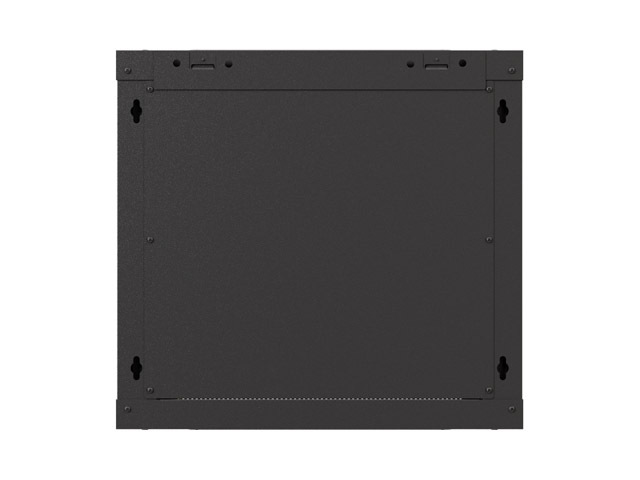 LANBERG 19" RACKOVÁ SKRIŇA PRO MONTÁŽ NA STENU 9U/ 540X350 (FLAT PACK) S PROSKLENÝMI DVERMI ČIERNA 