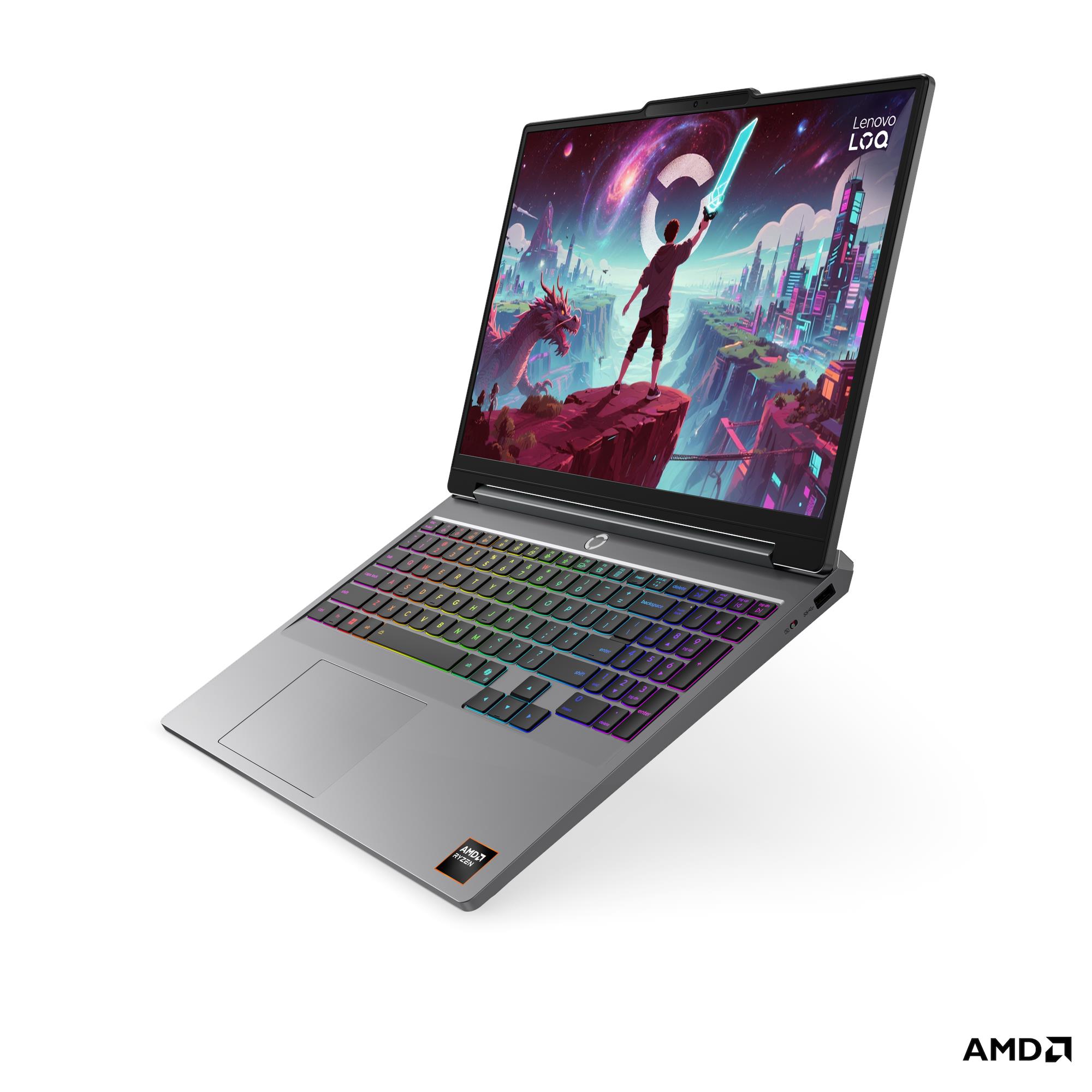 Lenovo LOQ/ 15AHP11/ R7-250/ 15, 3"/ WUXGA/ 32GB/ 512GB/ RTX 5050/ bez OS/ Gray/ 2R 