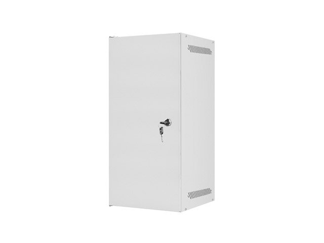 LANBERG RACKOVÁ SKRIŇA 10" NÁSTENNÁ 12U/ 280X310 PRO VLASTNÚ MONTÁŽ S KOVOVÝMI DVERAMI ŠEDÁ-FLAT PACK 