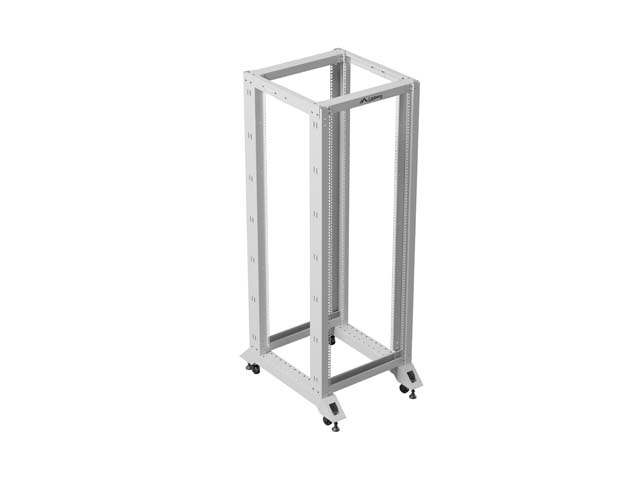 LANBERG OTVORENÝ RACK 19" 32U 600X800 ŠEDÝ 